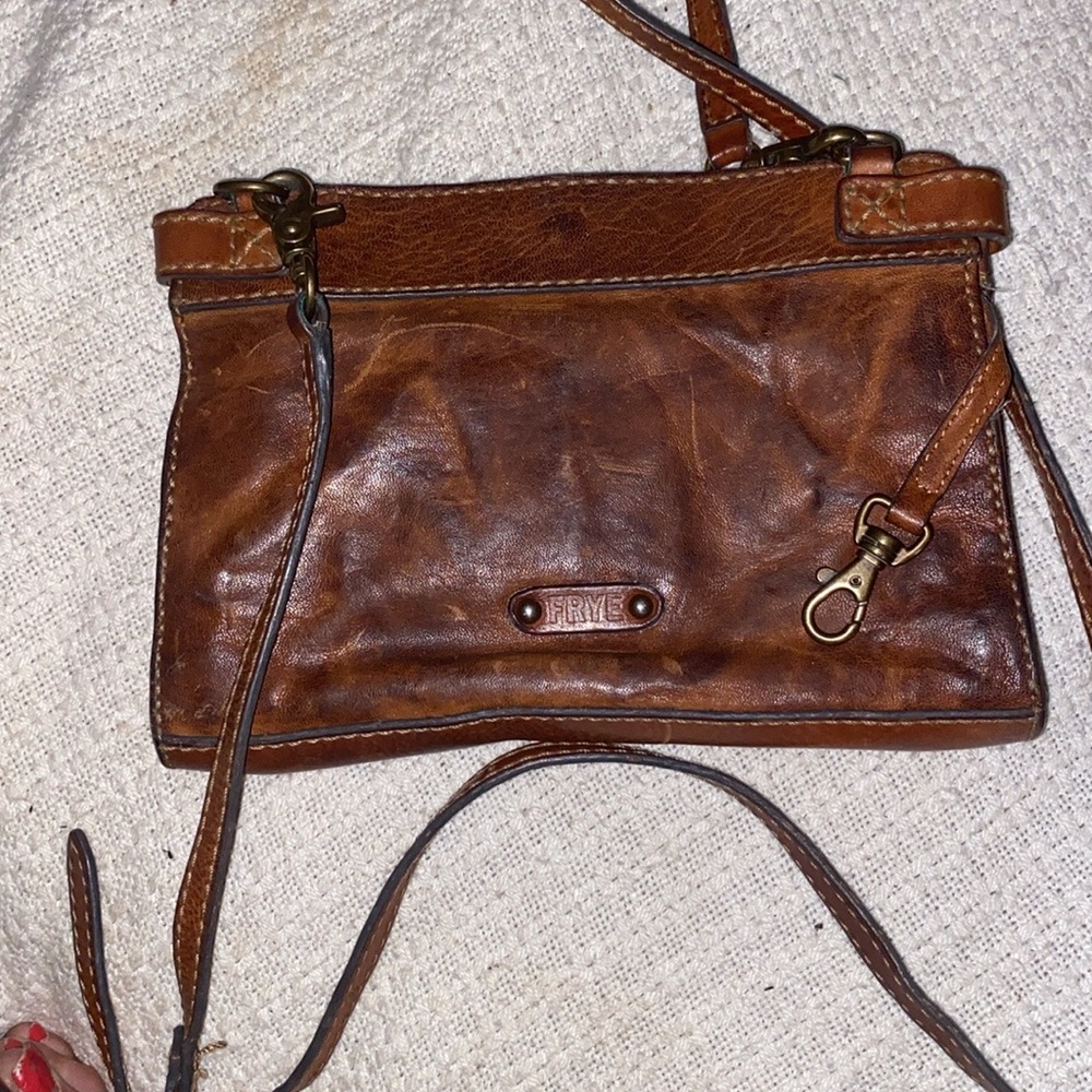 Frye cross body purse